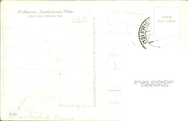 Friedrichroda Blick zum Kühlen Tal – Bild 2