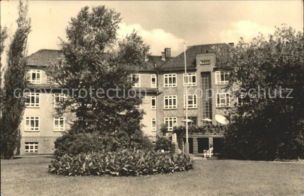 Bad Wilsnack Goethehaus der FDGB Rheumaheilstätte