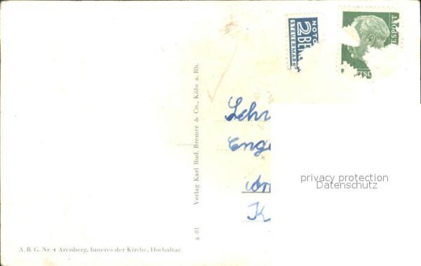 Arenberg Koblenz Kirche Hochaltar – Bild 2