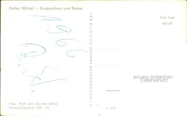 Kalbe Milde Burggraben und Ruine – Bild 2