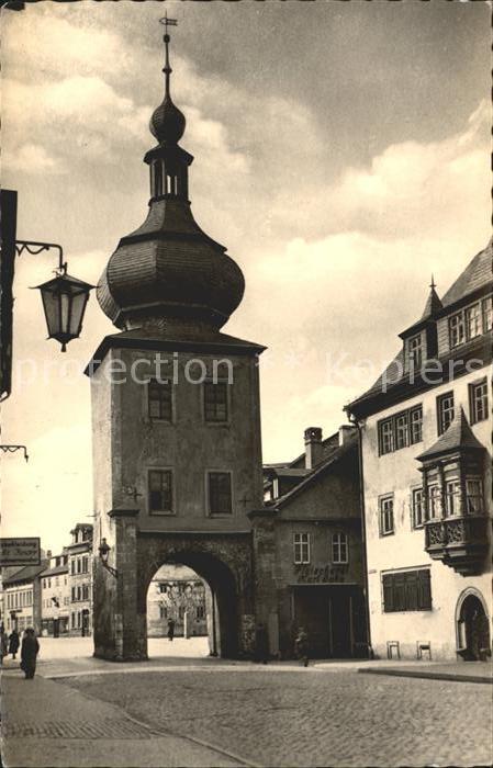 Saalfeld Saale Blankenburger Tor