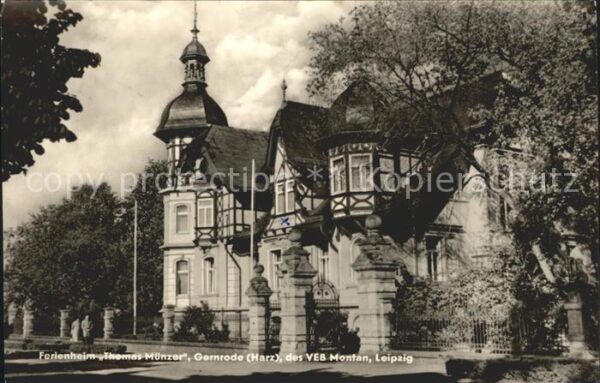 Gernrode Harz Ferienheim Thomas Münzer