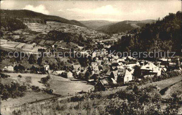 Pappenheim Thueringen Panorama