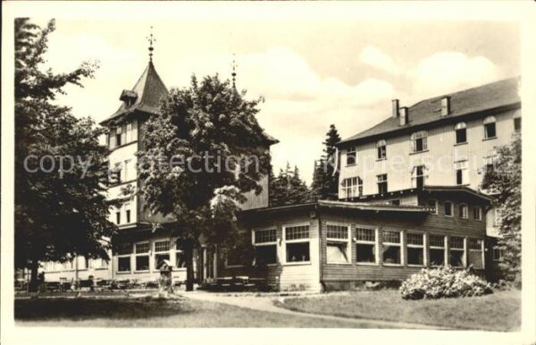 Oberhof Thueringen FDGB Erholungsheim Glück