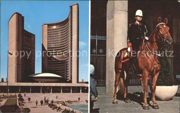 Toronto Canada Nathan Phillips Square and the New City