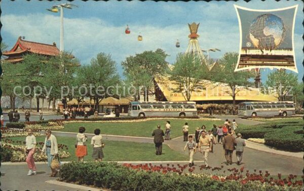 New York City Worlds Fair 64 Court of the President o