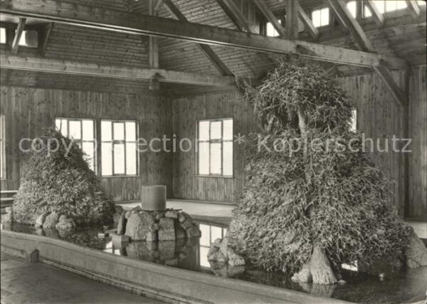 Bad Sulza Zerstäuberhalle im Gradierwerk Karl Mar