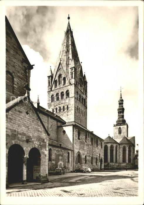 Soest Arnsberg S Patroklidom Nordseite mit Turm und Qu