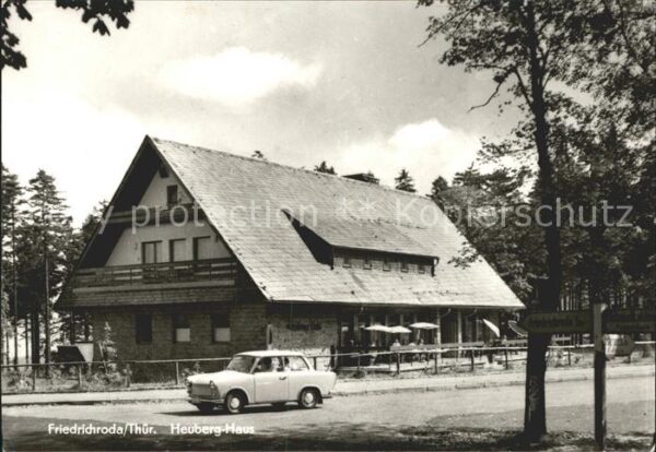Friedrichroda Heuberghaus Trabi