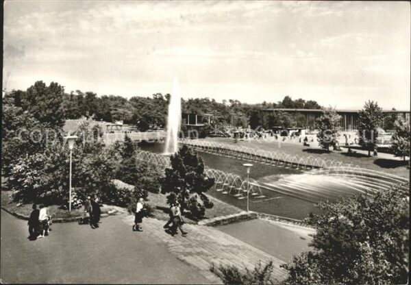 Stuttgart Höhenpark Killesberg Wasserspiele