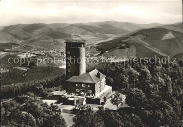 Hohe Bracht Aussichtsturm Panorama