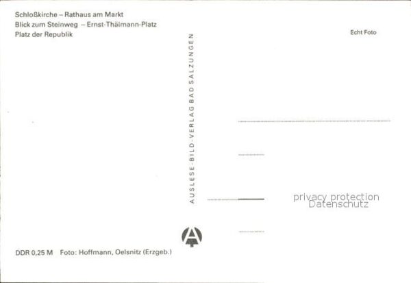 Eisenberg Thueringen Schlosskirche Rathaus Markt Steinweg Pl – Bild 2