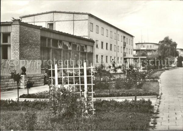 Gernrode Harz FDGB Erholungsheim Fritz Heckert