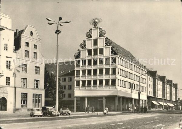 Rostock Haus Sonne Gaststätte und Wohnheim der