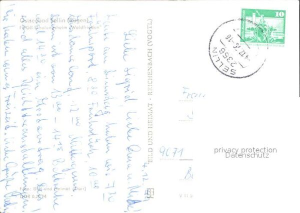 Sellin Ruegen FDGB Erholungsheim Waldfrieden – Bild 2