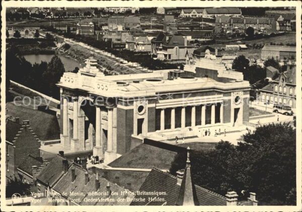 Ypern Ypres Meenen Poort Gedenkteeken der Britsche