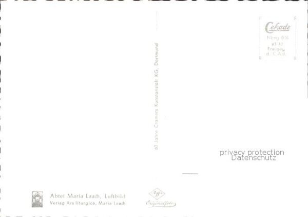 Maria Laach Glees Abtei Fliegeraufnahme – Bild 2