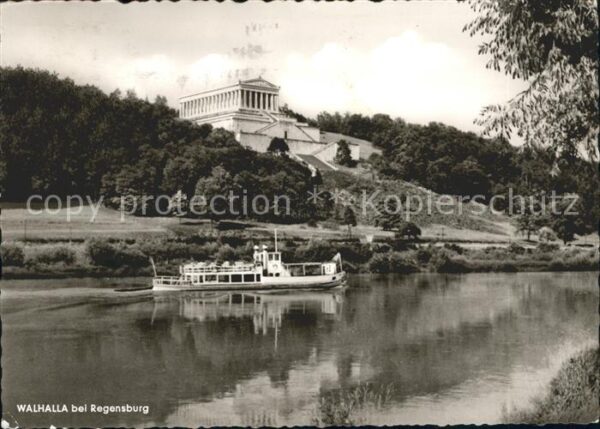 Regensburg Walhalla Ausflugsschiff