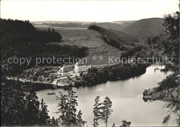 Hohenwarte HO Gaststätte Linkenmühle Stausee Saale