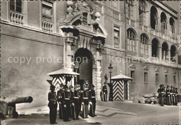 Monaco Les Carabiniers de SAS le Prince de Mon