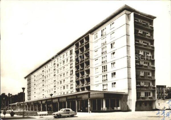 Karl-Marx-Stadt Ladenstrasse im Rosenhof