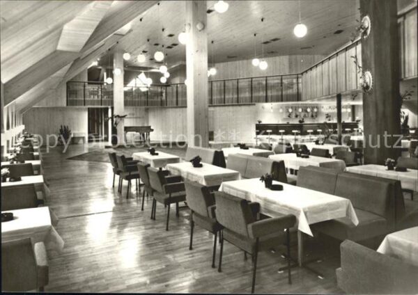 Oberhof Thueringen Grossgaststätte Oberer Hof Joel Bar