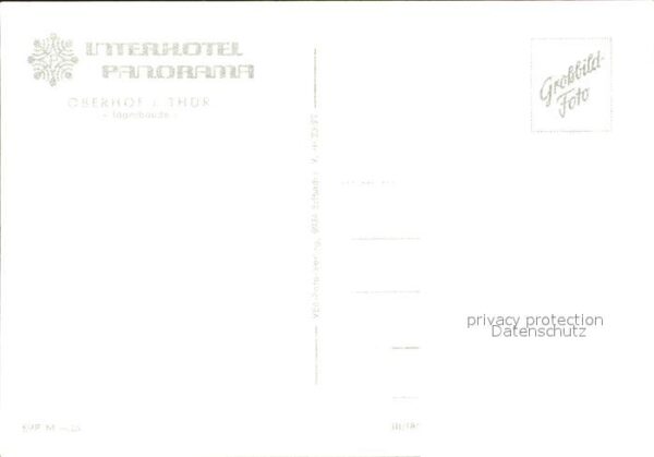 Oberhof Thueringen Interhotel Panorama Jägerbaude – Bild 2
