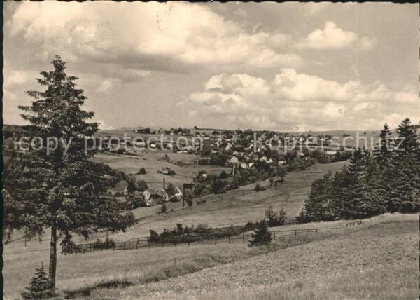 Breitenbrunn Erzgebirge Panorama