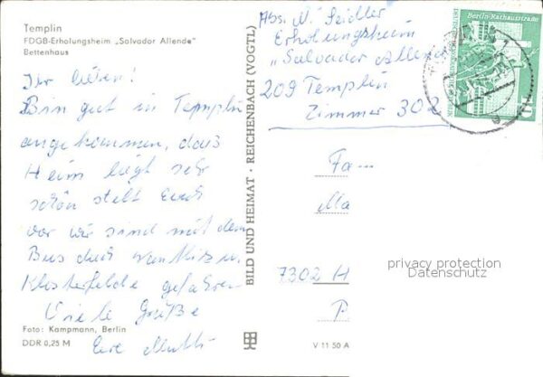 Templin FDGB Erholungsheim Salvador Allende Bet – Bild 2