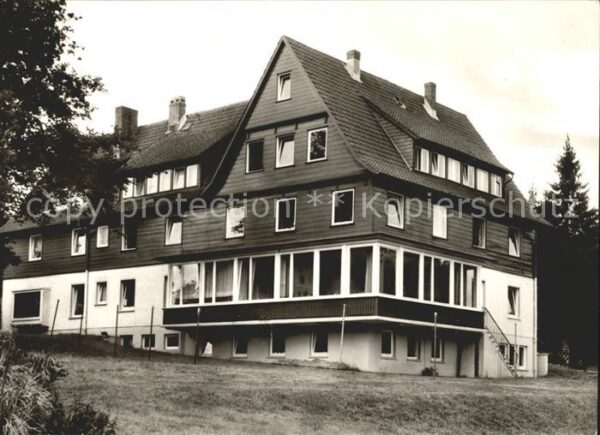 Hahnenklee-Bockswiese Harz Ev Müttergenesungsheim Haus Tannenhof