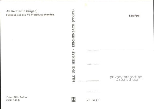 Altreddevitz Ferienobjekt des VE Metallurgiehandels – Bild 2