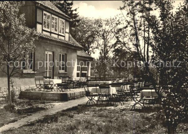 Darlingerode Konsum Raststätte Oehrenfeld