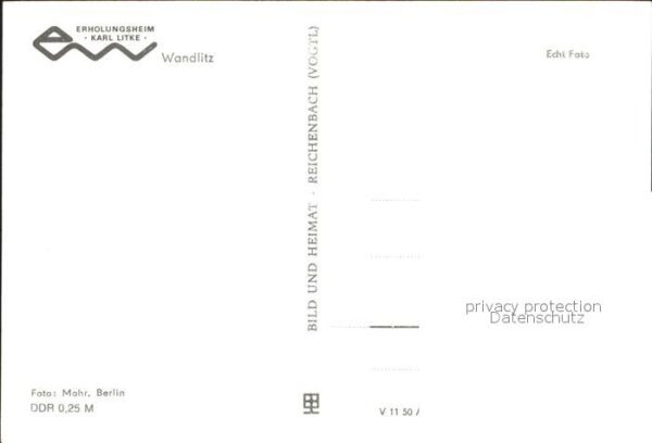 Wandlitz Erholungsheim Karl Litke – Bild 2
