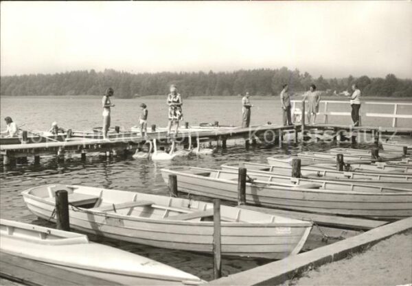 Ahrensdorf Templin Bootshafen Betriebsferienheim Wilhelm P