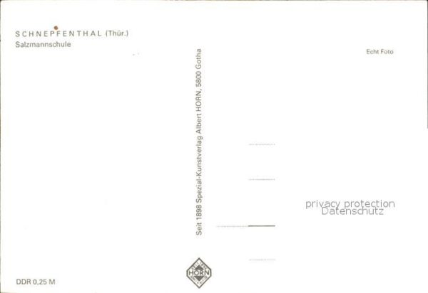 Schnepfenthal Salzmannschule – Bild 2