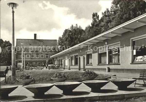 Kriebstein HO Gaststätte und neue Ladenstrasse