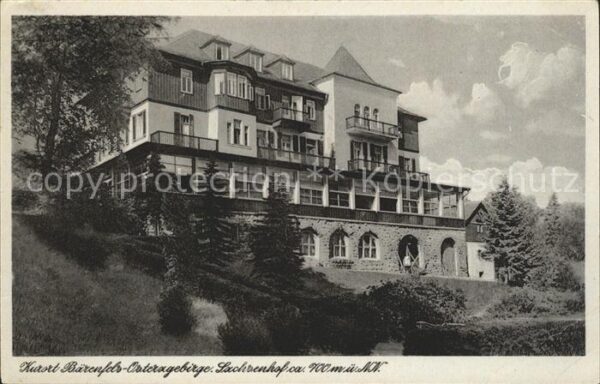Baerenfels Erzgebirge Hotel Sachsenhof Kurort