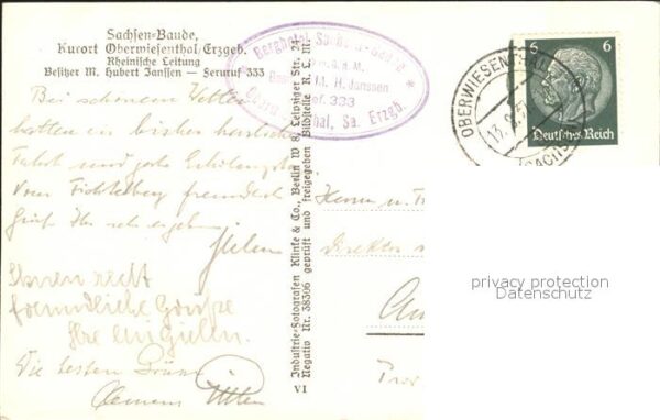 Oberwiesenthal Erzgebirge Sachsen Baude auf dem Fichtelberg Flieg – Bild 2