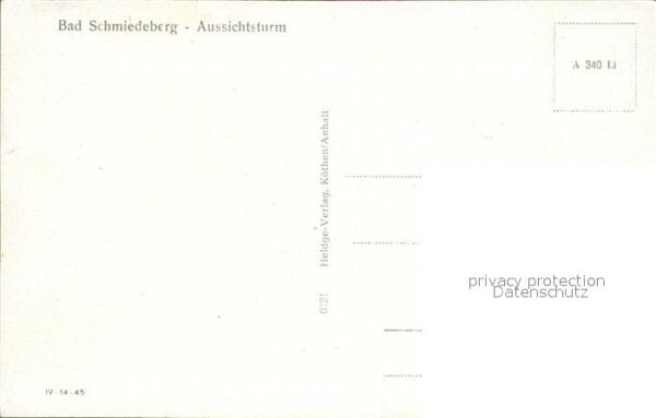Bad Schmiedeberg Aussichtsturm – Bild 2
