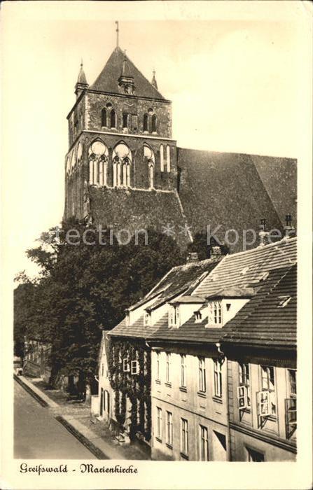 Greifswald Mecklenburg Vorpommern Marienkirche