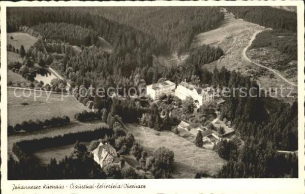 Clausthal-Zellerfeld Johanneser Kurhaus Fliegeraufnahme