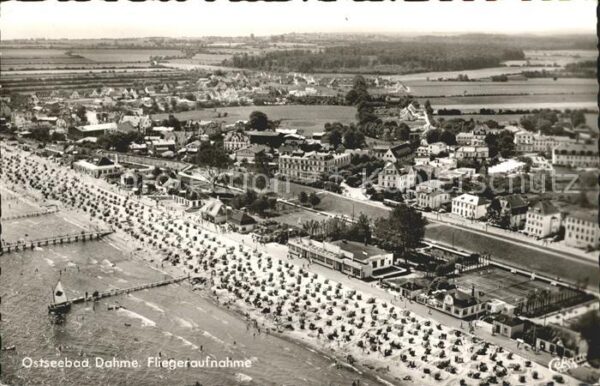 Dahme Ostseebad Fliegeraufnahme