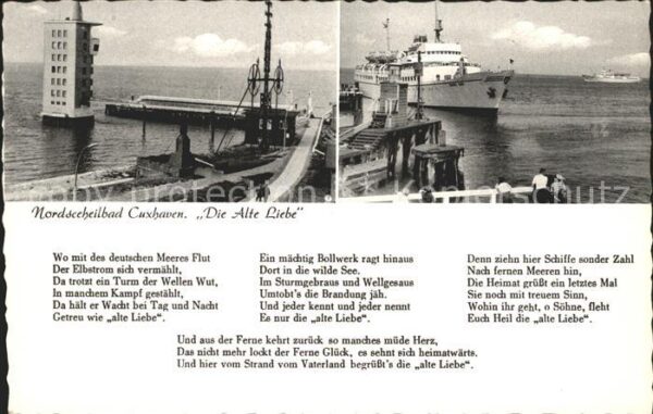 Cuxhaven Nordseebad Alte Liebe Anleger Aussichtsplattform D