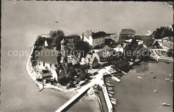 Wasserburg Bodensee Fliegeraufnahme
