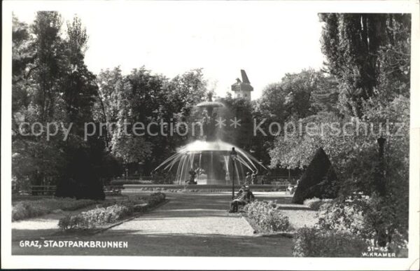 Graz Steiermark Stadtparkbrunnen