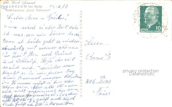 Karnzow VdN Kurheim Ernst Thälmann – Bild 2