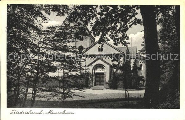 Friedrichsruh Aumuehle Mausoleum