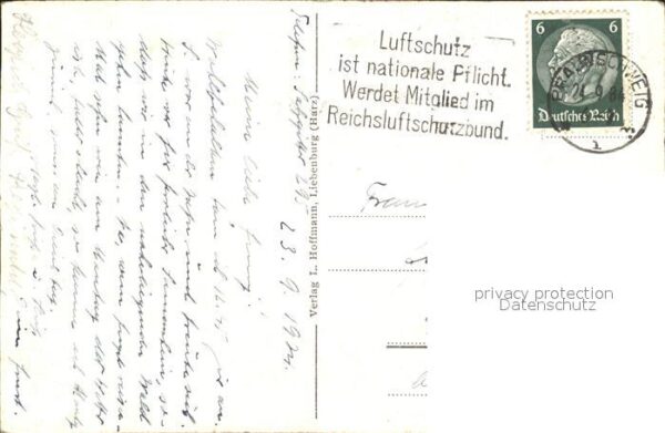 Liebenburg Schloss vom Turm aus – Bild 2