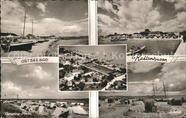 Kellenhusen Ostseebad Camping Platz Strand Fliegeraufnahme