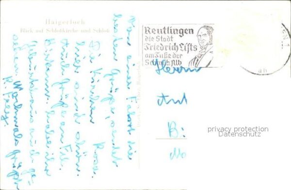 Haigerloch Blick auf Schlosskirche und Schloss – Bild 2